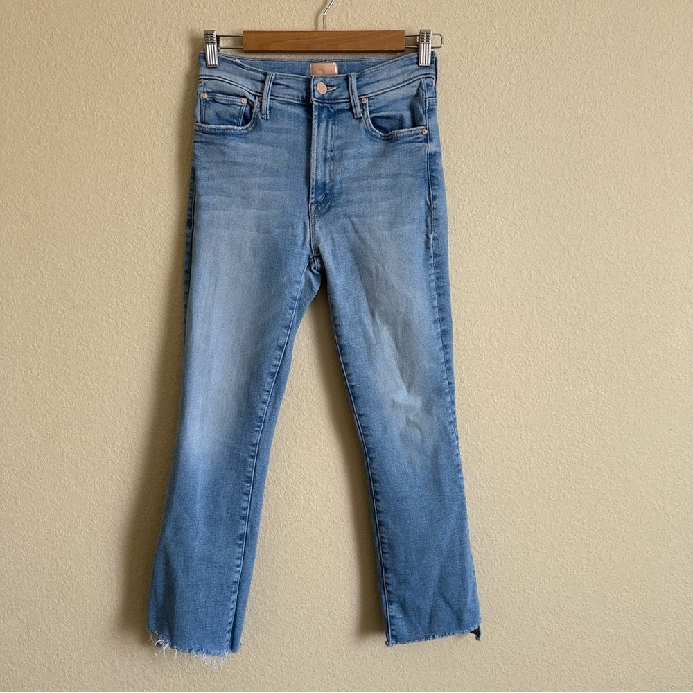 MOTHER Size 26 The Insider Crop Step Fray Jean Limited Edition Wash Preowned